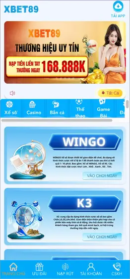 TẢI APP XBET89 – Chơi Mọi Lúc, Mọi Nơi